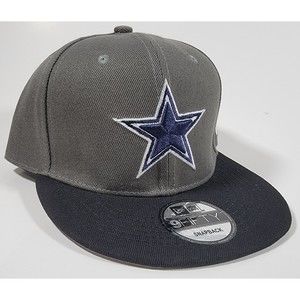 Dallas Cowboys New Era Adjustable Snapback Hat Undervisor Logo NFL Football Cap